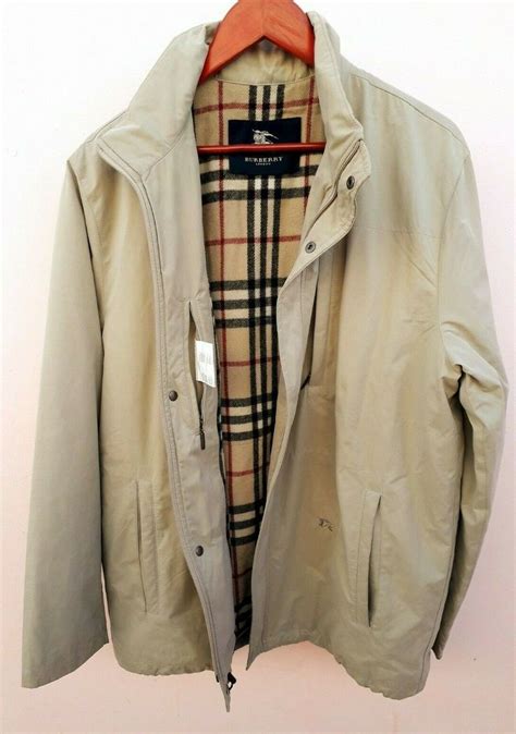 burberry mens sport coats|Burberry coat size 52.